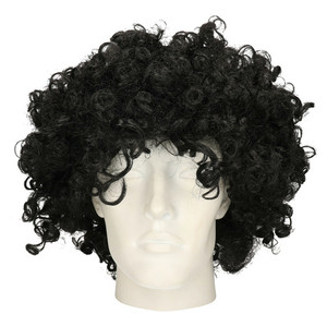 خرید کلاه گیس فر موی مشکی